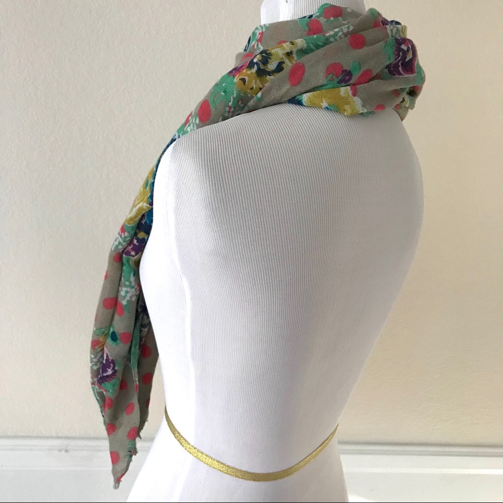PacSun Women’s Floral Scarf - Picture 6 of 6